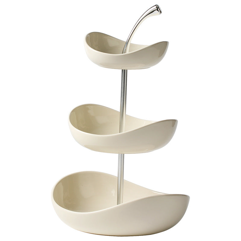 Light Luxury High-grade Ceramic Fruit Plate