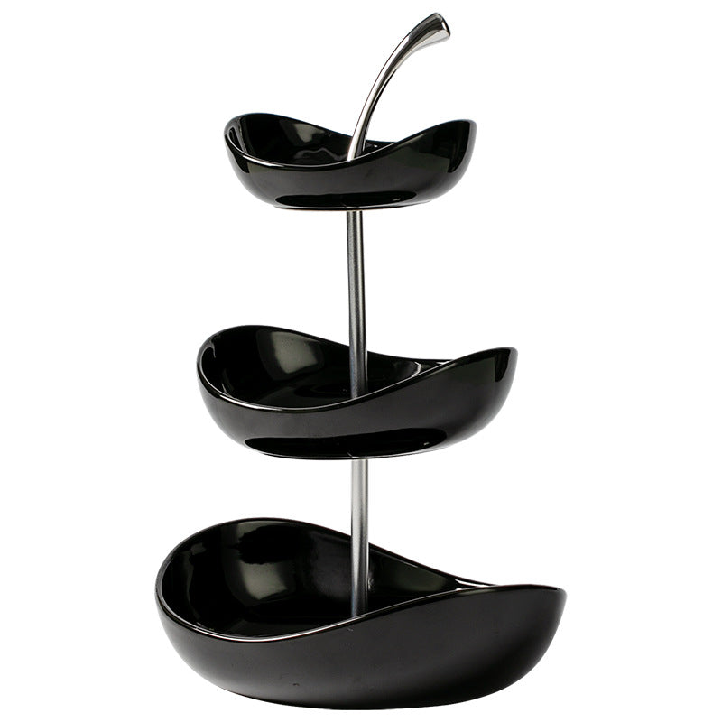 Light Luxury High-grade Ceramic Fruit Plate