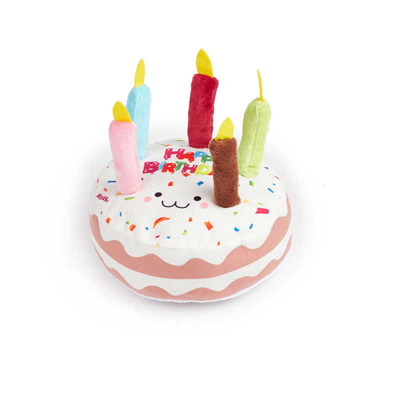 Dog Simulated Cake Toy Pet Simulation Snacks Toy