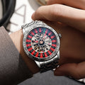 Waterproof Luminous Gambling Plate Men's Automatic Mechanical Watch