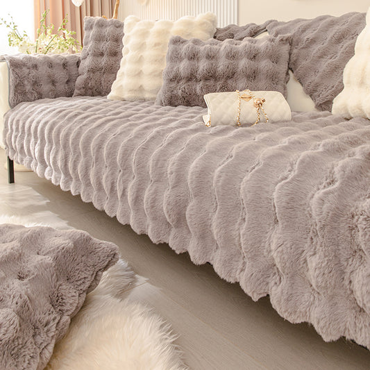 Plush Sofa Cushion Winter Antislip Cushion Thickened Nordic Simple