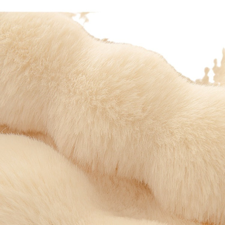 Plush Sofa Cushion Winter Antislip Cushion Thickened Nordic Simple