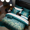 All Cotton Pure Cotton Yarn-dyed Jacquard Household Four-piece Set