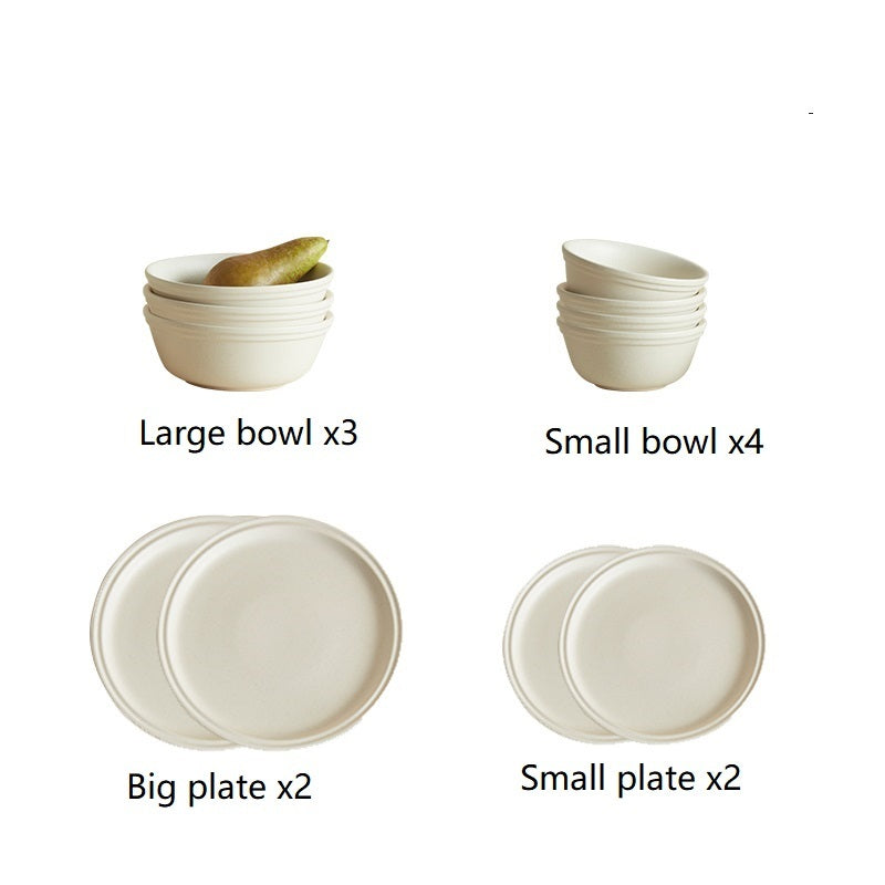 Household Light Luxury Modern Minimalist Tableware Plate Set