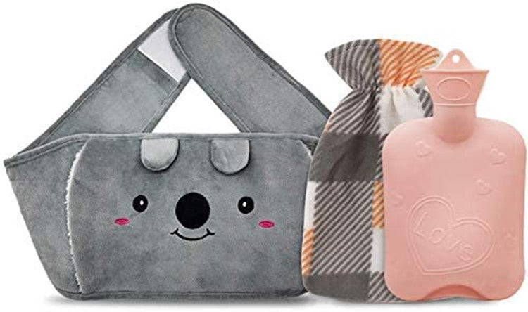 Winter Water Bottle Belt Large Hand Warmer Cute Animal Hot Water Bottle Belt Hot Water Bag Hot Water Cover Bottle Heater