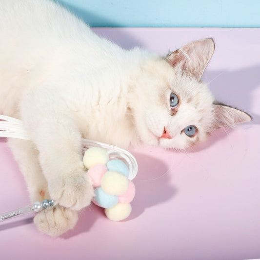 Acrylic Cat Fairy Rod Toy