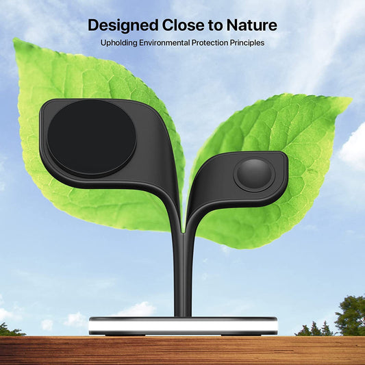 Magnetic Three-in-one Wireless Phone Charger Suitable For Earphone Watch