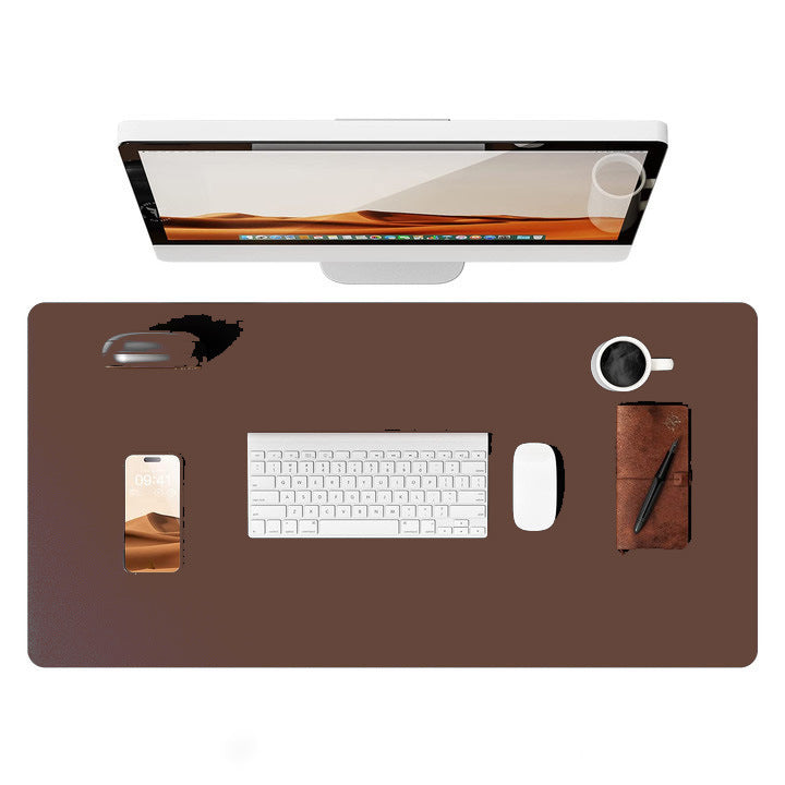 Leather Oversized Computer Office Keyboard Desk Mouse Pad