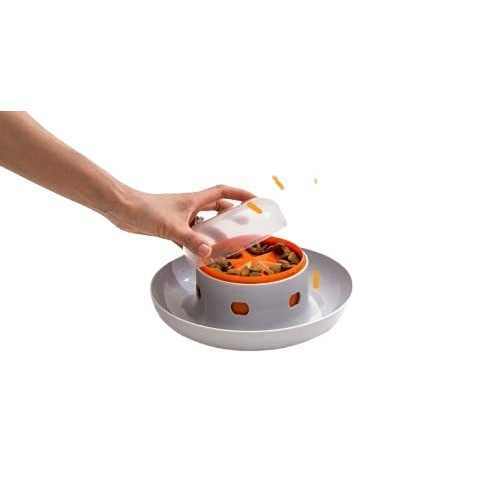 Dog Press Leakage Food Feeder Automatic Pet Feeder
