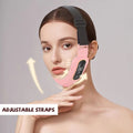 Microcurrent Face Massager EMS LED Photon Therapy V Shape Slimming Reduce Double Chin Remover Wrinkle Facial Lifting Device