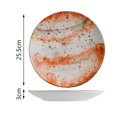 Fruit Plate Light Luxury Creative Ceramic Western Plate