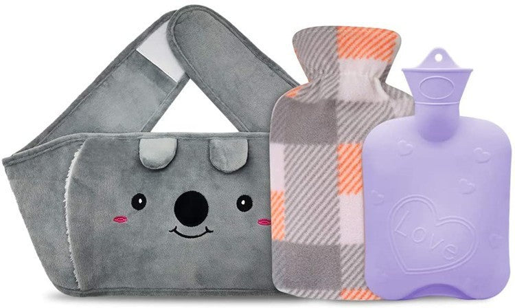Winter Water Bottle Belt Large Hand Warmer Cute Animal Hot Water Bottle Belt Hot Water Bag Hot Water Cover Bottle Heater