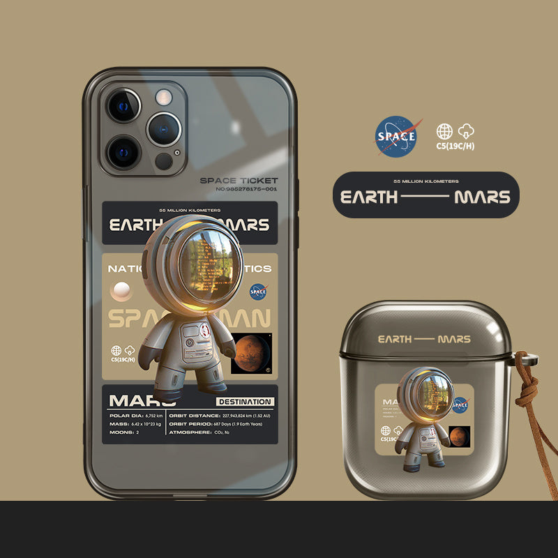 I Niche Trendy Brand Mobile Phone Anti-drop Black Soft Case