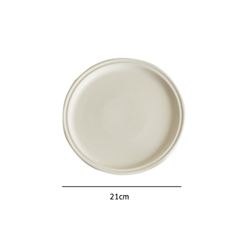 Household Light Luxury Modern Minimalist Tableware Plate Set