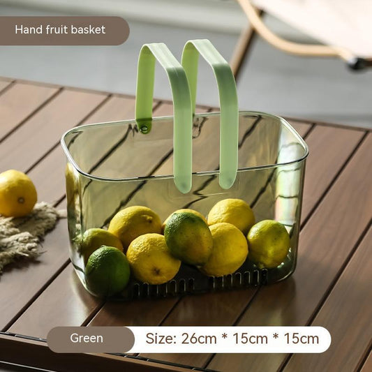 Light Luxury Portable Basket Fruit Plate Household