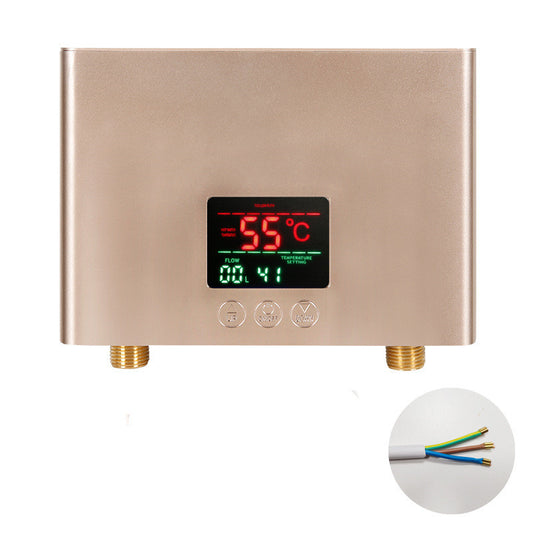 Instant Electric Water Heater Mini Intelligent Variable Frequency Constant Temperature Small Heater Household