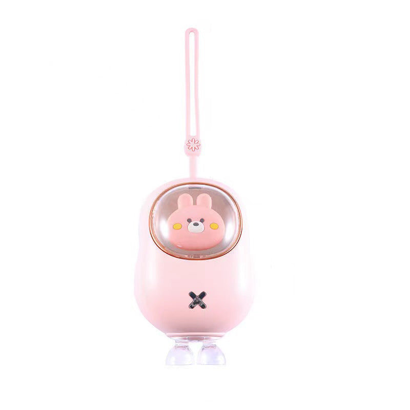 Cat's Paw Hand Warmer Cartoon Spaceman Hand Warmer Power Bank Two-in-one