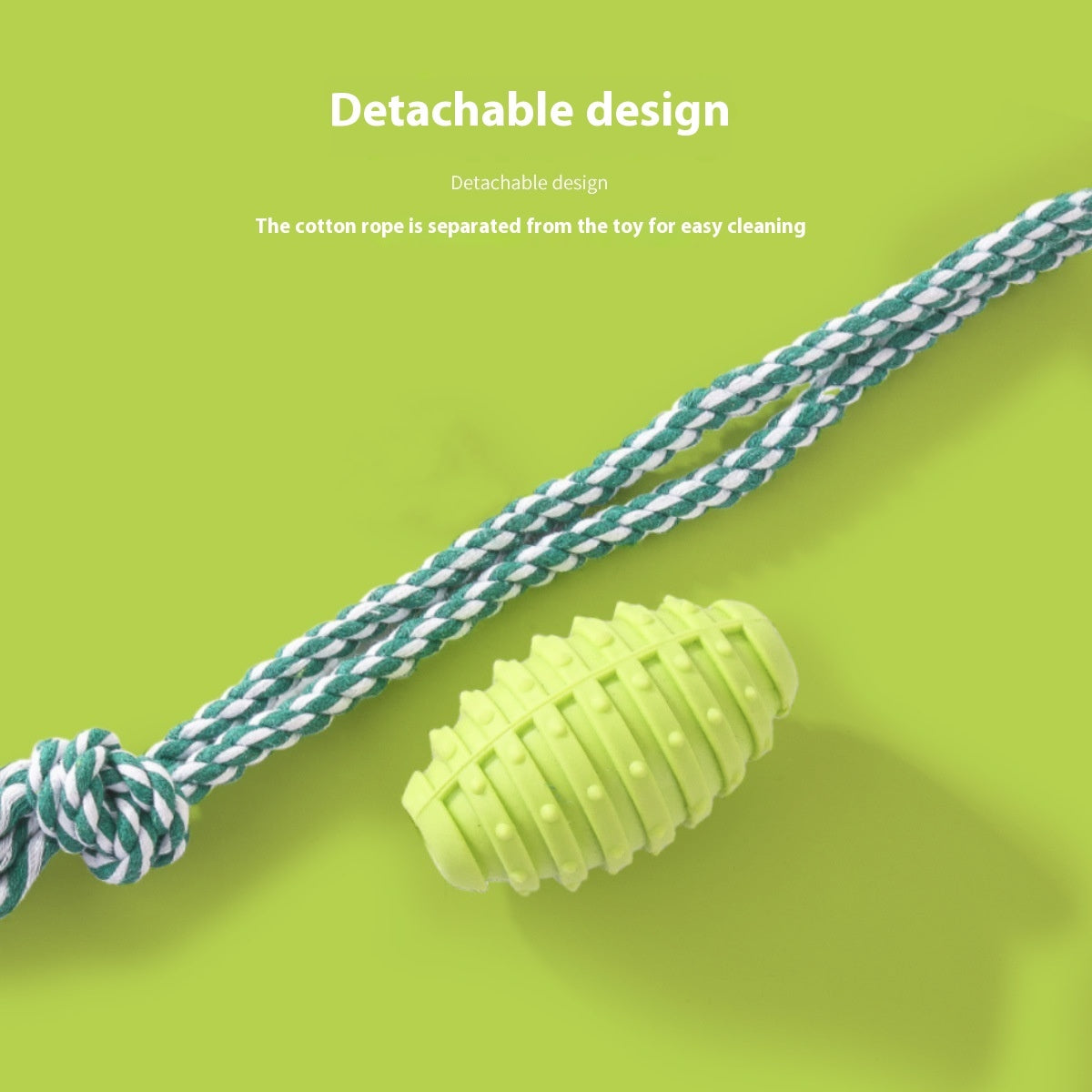 Dog Molar Toy Big Bends And Hitches Pet Relieving Stuffy Ball Of Cotton Rope