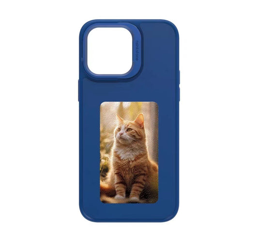 Smart NFC Color E-ink Screen Creative Projection Screen DIY Phone Case