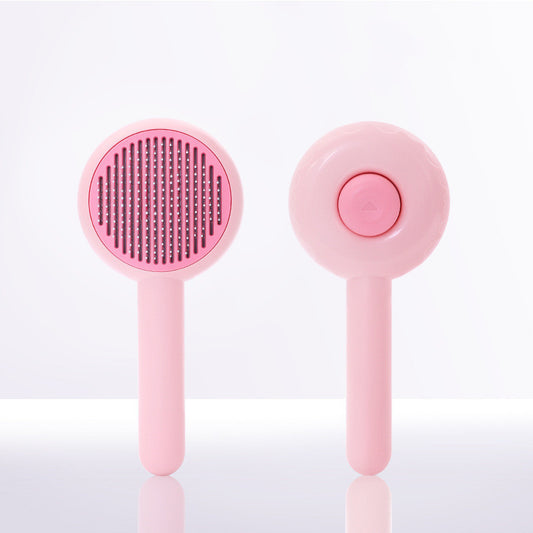 Pet Comb Cat Depilator Brush Donut Hair Removal