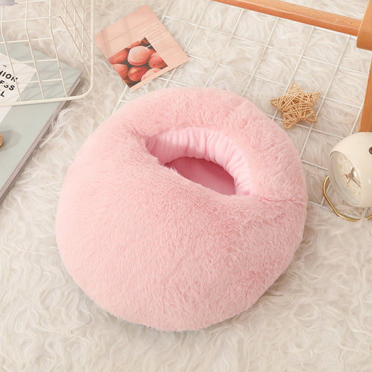 USB Plug-in Power Bank Heating Plush Feet Warmer
