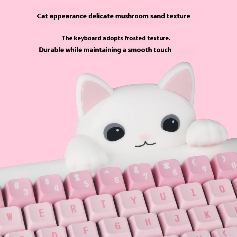 Three-mode Color Matching Luminous Machinery Keyboard