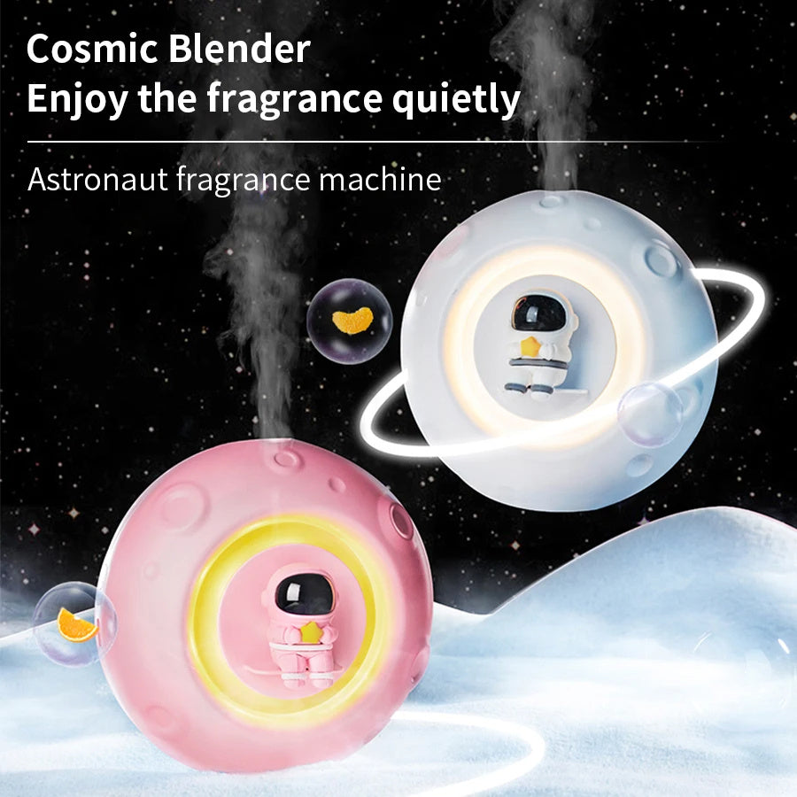 Astronaut Night Light Air Humidifier USB Rechargeable Mist Aromatherapy Water Diffuser With Led Light Astronaut Humidificador