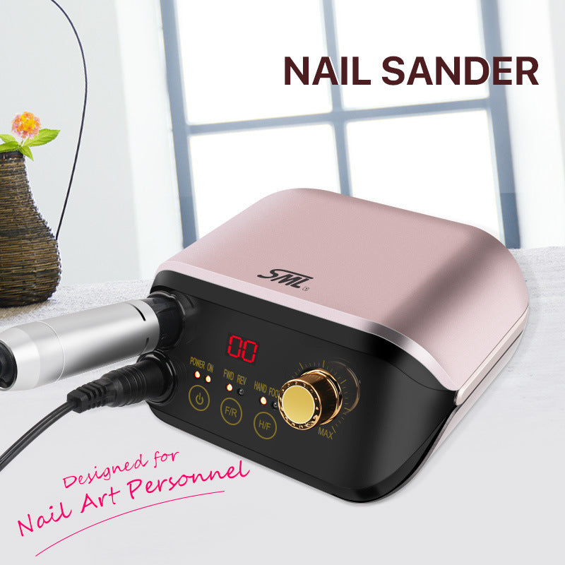 Grinding and polishing machine nail polisher tool