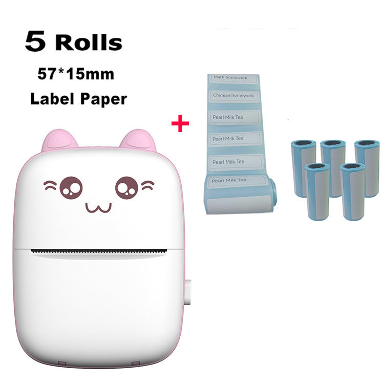 Mini Portable Printer Home Pocket Small Student Wrong Question Machine