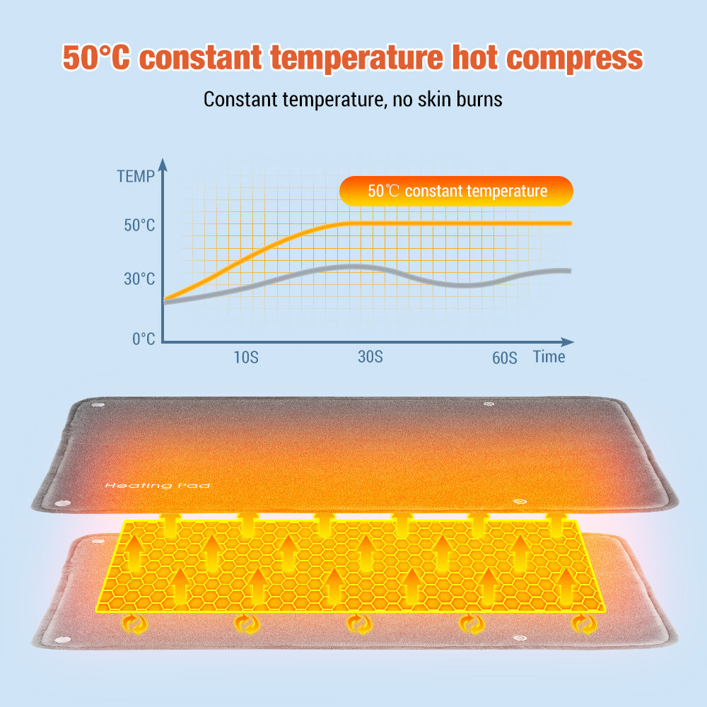 Rechargeable Graphene Quick Heating Heating Pad Hand Warmer Girls