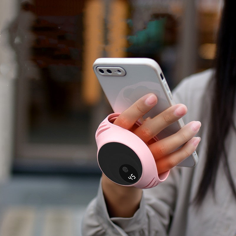 Hand Warmer Bracelet Usb Digital Display Temperature Control Charging
