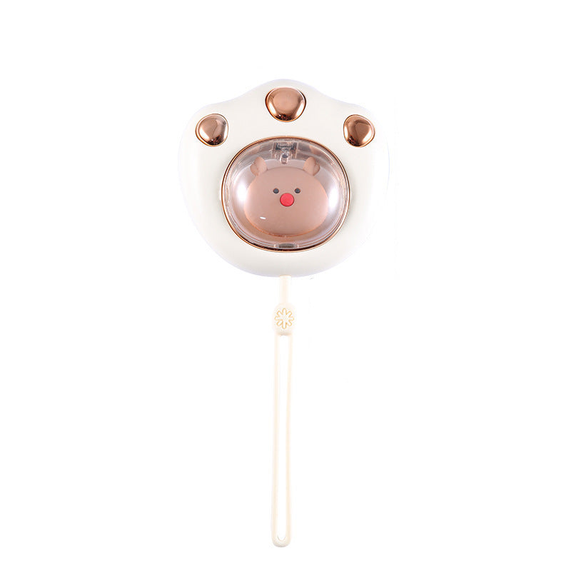 Cat's Paw Hand Warmer Cartoon Spaceman Hand Warmer Power Bank Two-in-one
