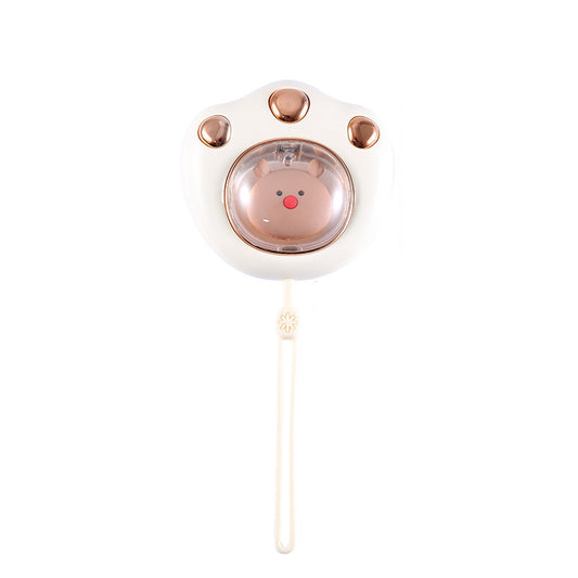 Cat's Paw Hand Warmer Cartoon Spaceman Hand Warmer Power Bank Two-in-one
